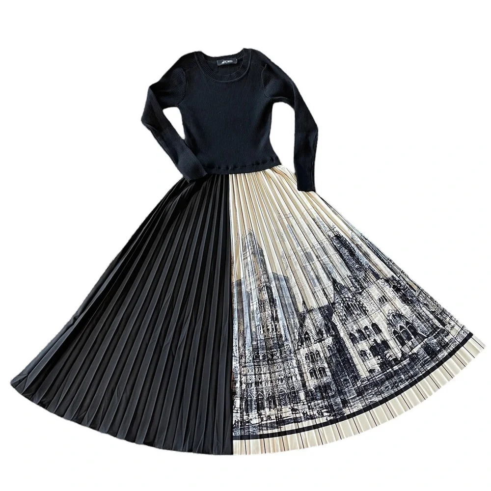 ❤️ The KIMORA full European Cityscape Dress - Picture 11 of 15